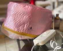 Load image into Gallery viewer, Electrical Lux Heat Cap – premium deep conditioning heat cap designed for salon-quality hair treatments at home.