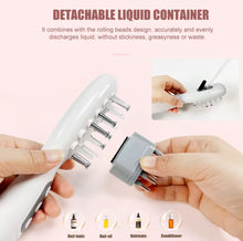 Load image into Gallery viewer, InfraRED &amp; LED Light Hair Growth Comb with Vibrating Technology | Red, Blue &amp; Purple Light Therapy for Hair Regrowth | Add Your Favorite Hair Growth Oil
