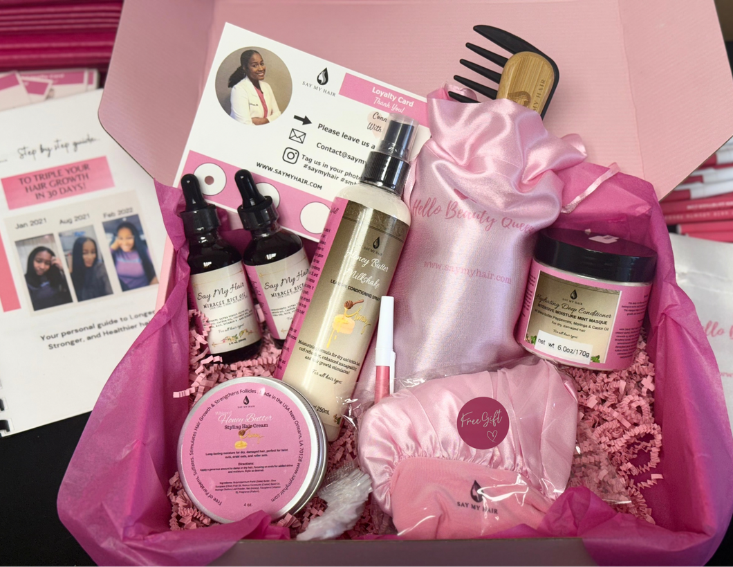 Hair Growth Starter Kit: Essential Products for Longer, Thicker, Healthier Hair